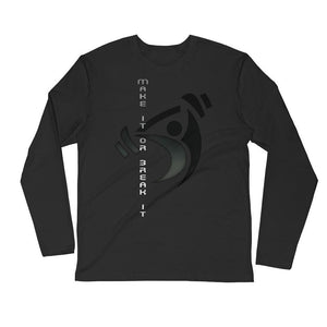 MIOBIGOLF&FITNESS Long Sleeve Fitted Crew