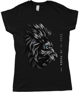 Be a BEAST ladies Fitted T-Shirt B4732876-72A5-45E5-80E7-3C12EACA6A27 Place your text hereMA 76FAA0DA-B796-4391-A38F-E0C44341B08E