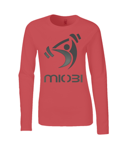MIOBIGOLF&FITNESS  Ladies SoftStyle® Long Sleeve T-Shirt 940B737E-B86C-49E4-A406-0165A863B223 992880DE-844E-4806-BD3F-9EF2AE17CB5E